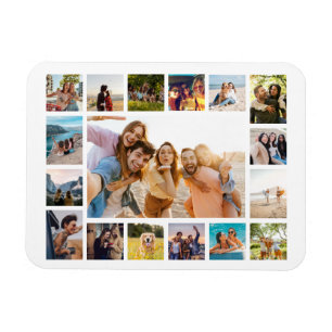Magnet Flexible Collage photo moderne simple 17