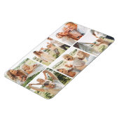 Magnet Flexible Collage photo moderne simple personnalisé 6 (Côté Gauche)