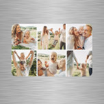 Magnet Flexible Collage photo moderne simple personnalisé 6<br><div class="desc">Ajoutez une touche personnelle à votre espace grâce à notre Magnet de collage photo Modern Simple Custom 6 ! Cet aimant élégant vous permet de présenter six de vos photos préférées, créant un design unique et significatif. Idéal pour votre réfrigérateur, casier ou toute surface magnétique, il combine fonctionnalité avec un...</div>