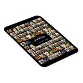 Magnet Flexible Collage photo personnalisé moderne (Côté Droit)