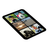 Magnet Flexible Collage Photo personnalisée Six Carrés image image (Côté Droit)