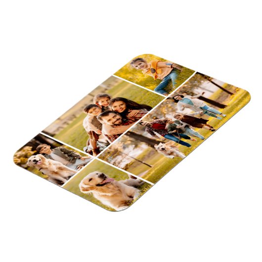 Magnet Flexible Collage photo simple 5 (Côté Gauche)