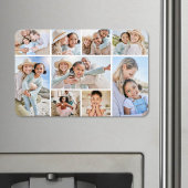 Magnet Flexible Collage photo simple personnalisé