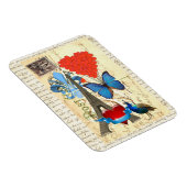 Magnet Flexible Collage romantique Paris (Côté Droit)