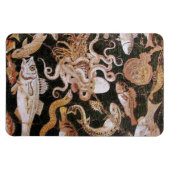 MAGNET FLEXIBLE COLLECTE POMPEII / OCÉAN - SCÈNE DE VIE MARINE (Horizontal)