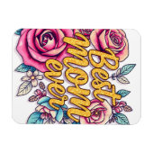 Magnet Flexible Collection Cadeau Floral Moderne (Horizontal)