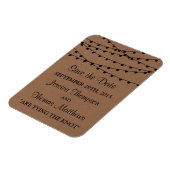 Magnet Flexible Collection de Mariages Rustic Kraft (Côté Gauche)