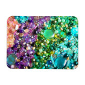 Magnet Flexible Collection de perles colorées (Horizontal)