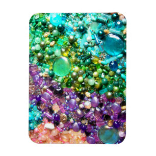 Magnet Flexible Collection de perles colorées