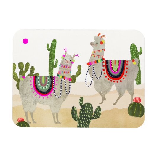 Magnet Flexible Collection Llamarama | Cute Llamas (Horizontal)