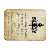 Magnet Flexible Collection Mariage de lustres Vintages (Horizontal)