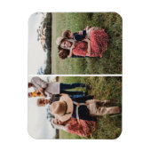 Magnet Flexible Collection photo moderne 2 famille | Concevez vous (Vertical)
