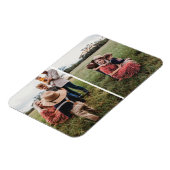 Magnet Flexible Collection photo moderne 2 famille | Concevez vous (Côté Gauche)