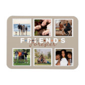 Magnet Flexible Collection photo moderne Beige Friends Forever (Horizontal)