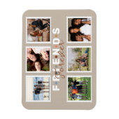 Magnet Flexible Collection photo moderne Beige Friends Forever (Vertical)