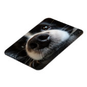 Magnet Flexible Collie Bordure Cute Nez Closeuse (Côté Gauche)