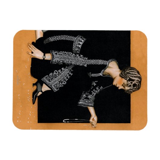 Magnet Flexible Collier de perle cassé (Horizontal)