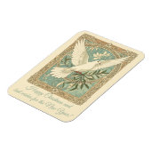 Magnet Flexible Colombe avec branche d'olive Noël (Côté Gauche)
