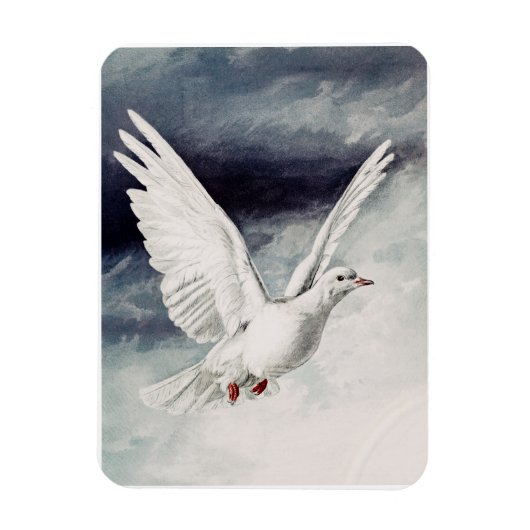 Magnet Flexible Colombe du Saint-Esprit Confirmation religieuse et (Vertical)