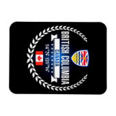 Magnet Flexible Colombie-Britannique (Horizontal)