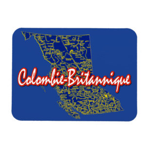 Magnet Flexible Colombie-Britannique