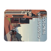 Magnet Flexible Colonial Williamsburg Virginia Souvenir (Horizontal)