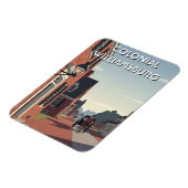 Magnet Flexible Colonial Williamsburg Virginia Souvenir (Côté Gauche)