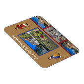 Magnet Flexible Colonial Williamsburg Virginie (Côté Droit)