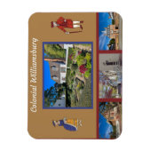 Magnet Flexible Colonial Williamsburg Virginie (Vertical)