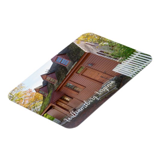 Magnet Flexible Colonial Williamsburg Virginie (Côté Gauche)