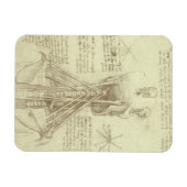 Magnet Flexible Colonne épinière de l'anatomie humaine par Léonard (Horizontal)