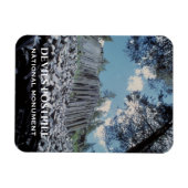 Magnet Flexible Colonnes de basalte, Devils Postpile Monument Nati (Horizontal)