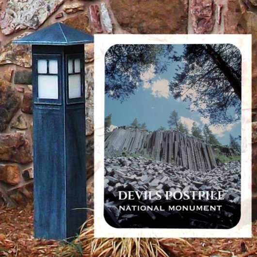 Magnet Flexible Colonnes de basalte, Devils Postpile Monument Nati