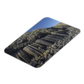 Magnet Flexible Colonnes de basalte par Fingal's Cave, Staffa, au (Côté Gauche)