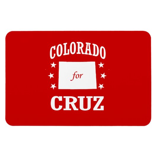 MAGNET FLEXIBLE COLORADO POUR TED CRUZ (Horizontal)