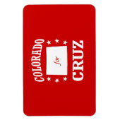 MAGNET FLEXIBLE COLORADO POUR TED CRUZ (Vertical)