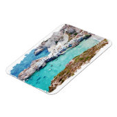 Magnet Flexible Coloré Milos Grèce Panorama (Côté Gauche)
