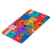 Magnet Flexible Colorful cats (Côté Gauche)