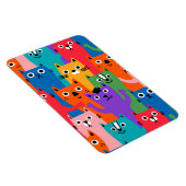 Magnet Flexible Colorful cats (Côté Droit)