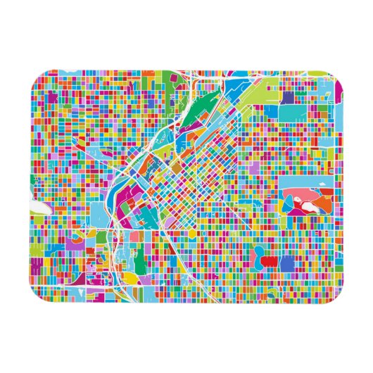 Magnet Flexible Colorful Denver (Horizontal)