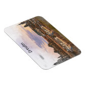 Magnet Flexible Colorful Dresden Germany Elbe Panorama View (Côté Droit)