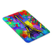 Magnet Flexible Colorful Eiffel painting (Côté Droit)