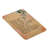 Magnet Flexible Colossiens 3:16 NKJV Bible Verse (Côté Droit)