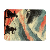 MAGNET FLEXIBLE COMBAT DE SAMOURAÏ (Horizontal)