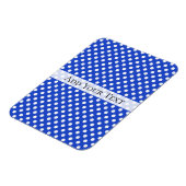 Magnet Flexible Combinaison de points royaux bleus par STaylor (Côté Gauche)