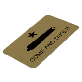 Magnet Flexible Come & Take It ! Flag de Texas State (Côté Gauche)