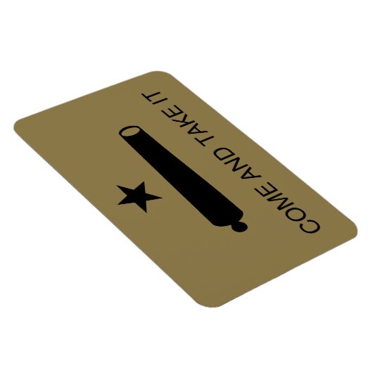 Magnet Flexible Come & Take It ! Flag de Texas State (Côté Droit)
