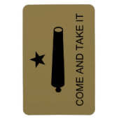 Magnet Flexible Come & Take It ! Flag de Texas State (Vertical)