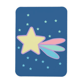 Magnet Flexible Comète Étoile Filante Mignonne