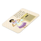 Magnet Flexible Comic Sans femme au foyer (Côté Gauche)